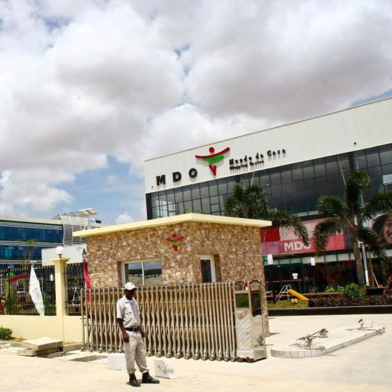 Prefabricated Steel Structure Shopping Mall Steel Buildings in Angola