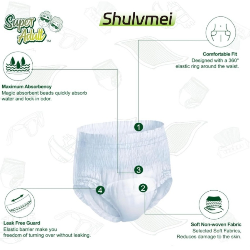 Economic Diapers Pants Disposable Adult Products Diaper Older Adult Diaper