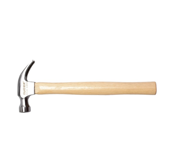 Versatile Wooden Handled Hammer with Sheep Horn Head
