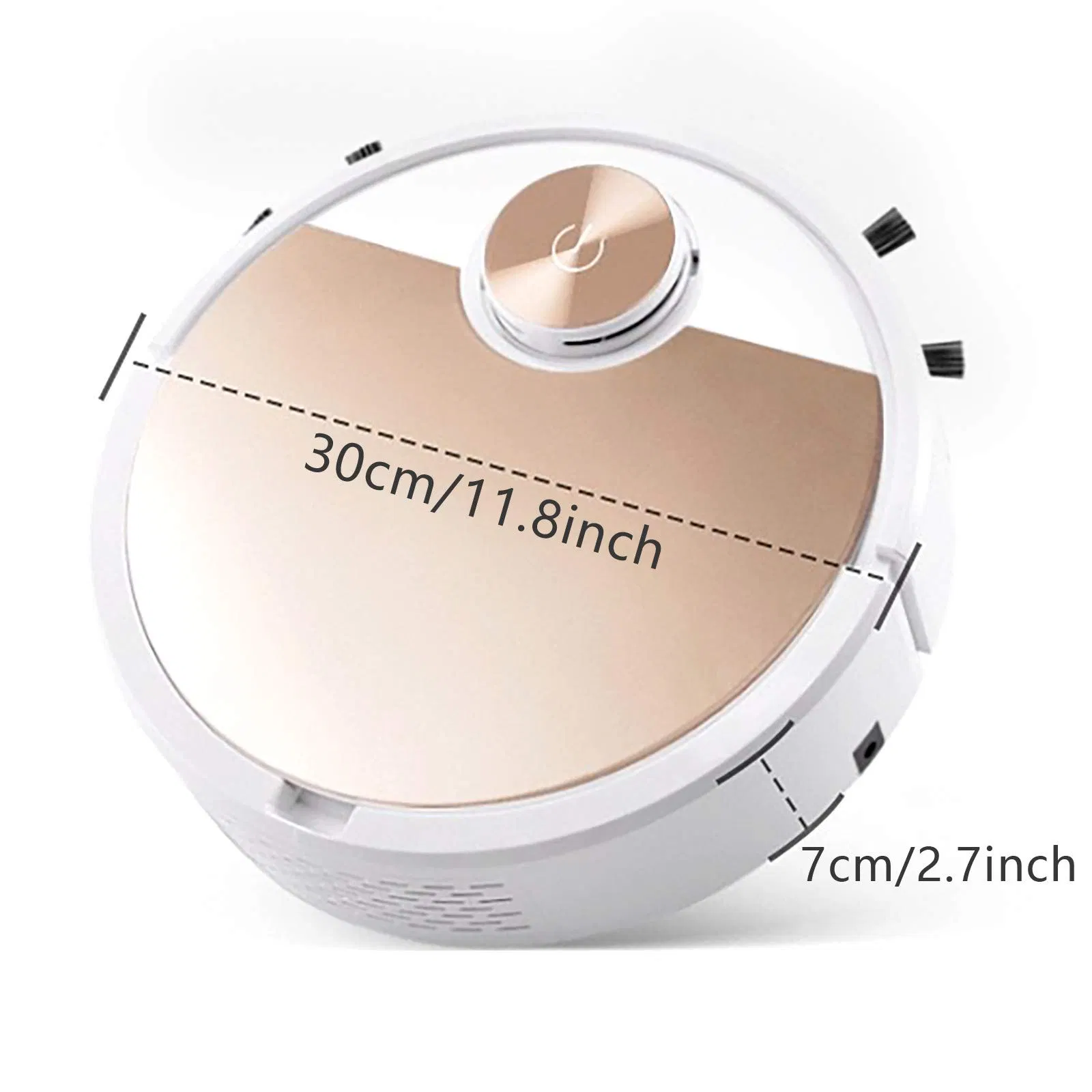 High Quality Smart Mop Automatic Edge Sensor Intelligent Navigation Robot Vacuum Cleaner