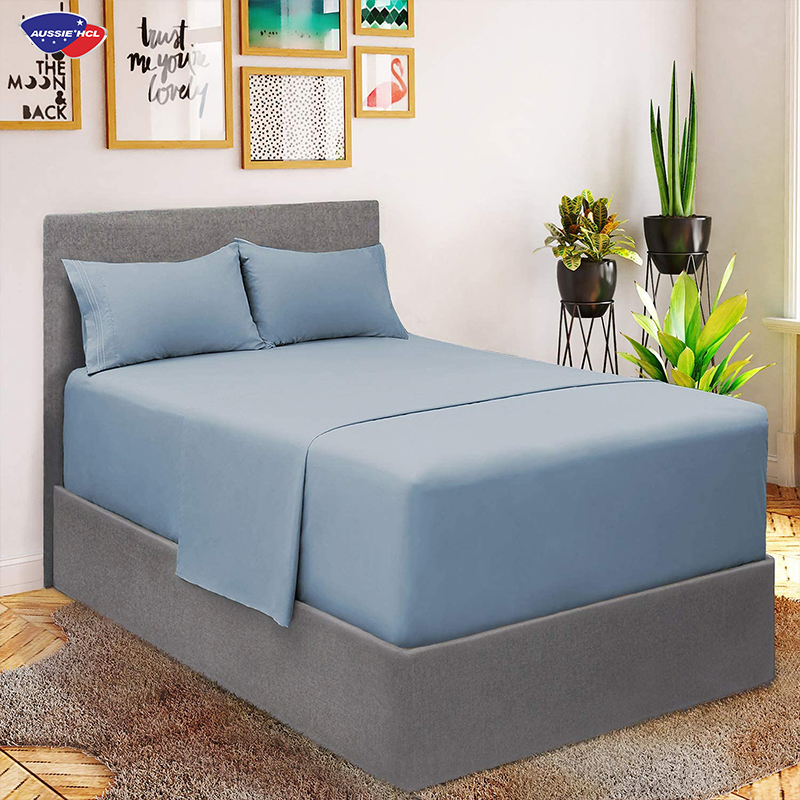 Customize Bedding Set Home Hotel Fitted Bed Sheets Waterproof Mattress Covers
