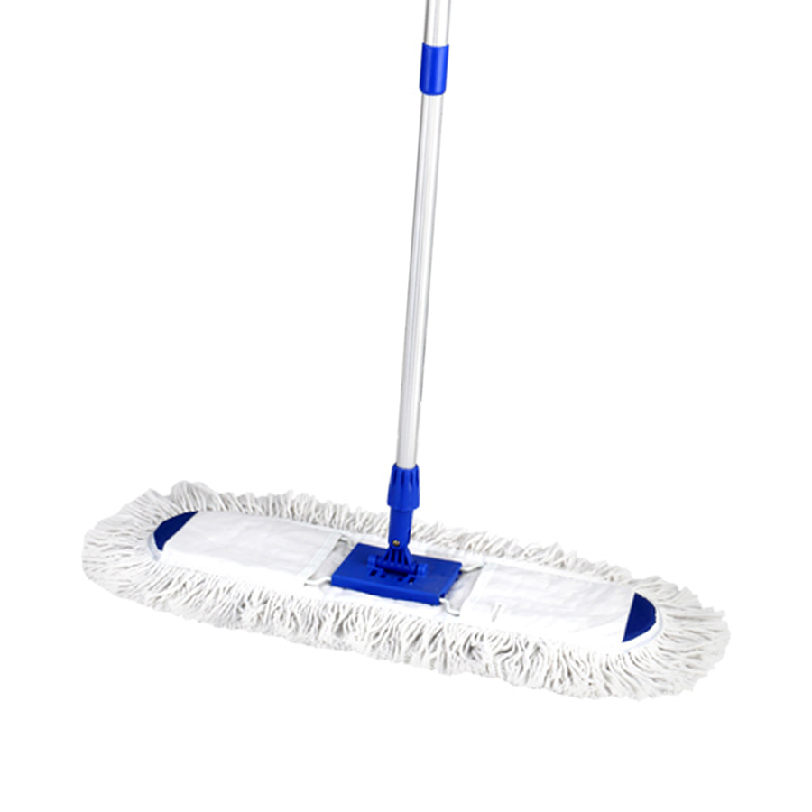 Промышленная плоская швабра с алюминиевой ручкой