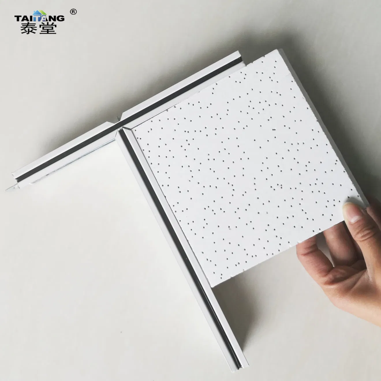 USA Black Ceiling Tiles 60 X 60 Accoustic Fiberboard Drop T Bar Ceiling Tiles 2X2