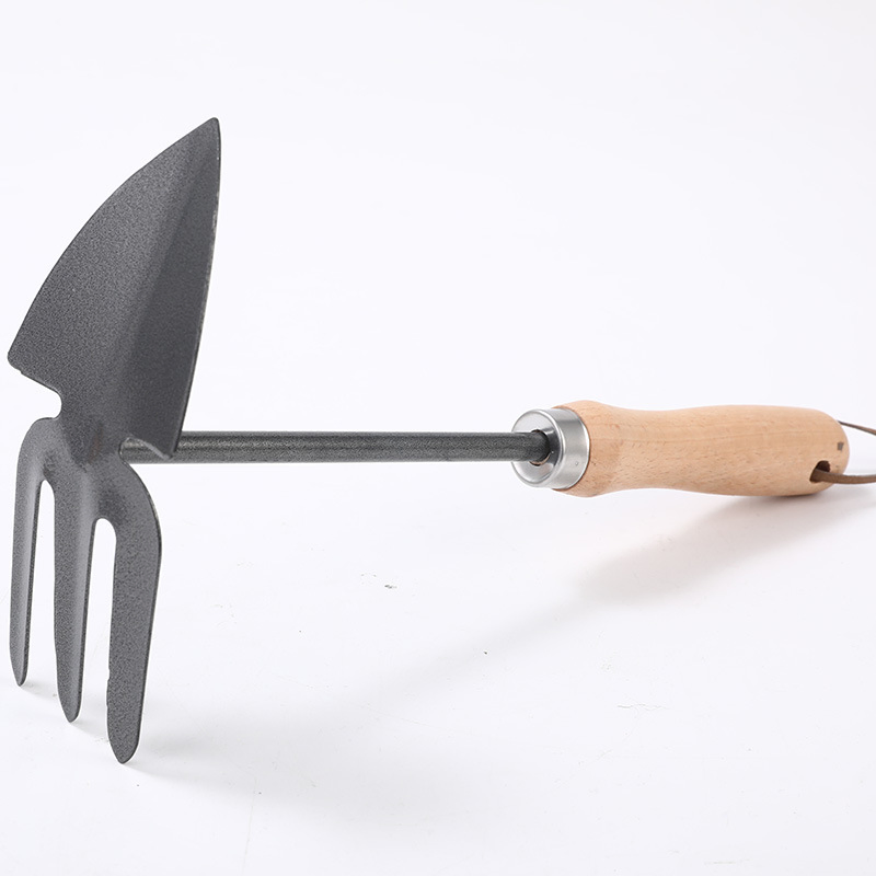 Garden Tool Set 8-Piece Stainless Steel with Soft Rubberized Non-Slip Handle