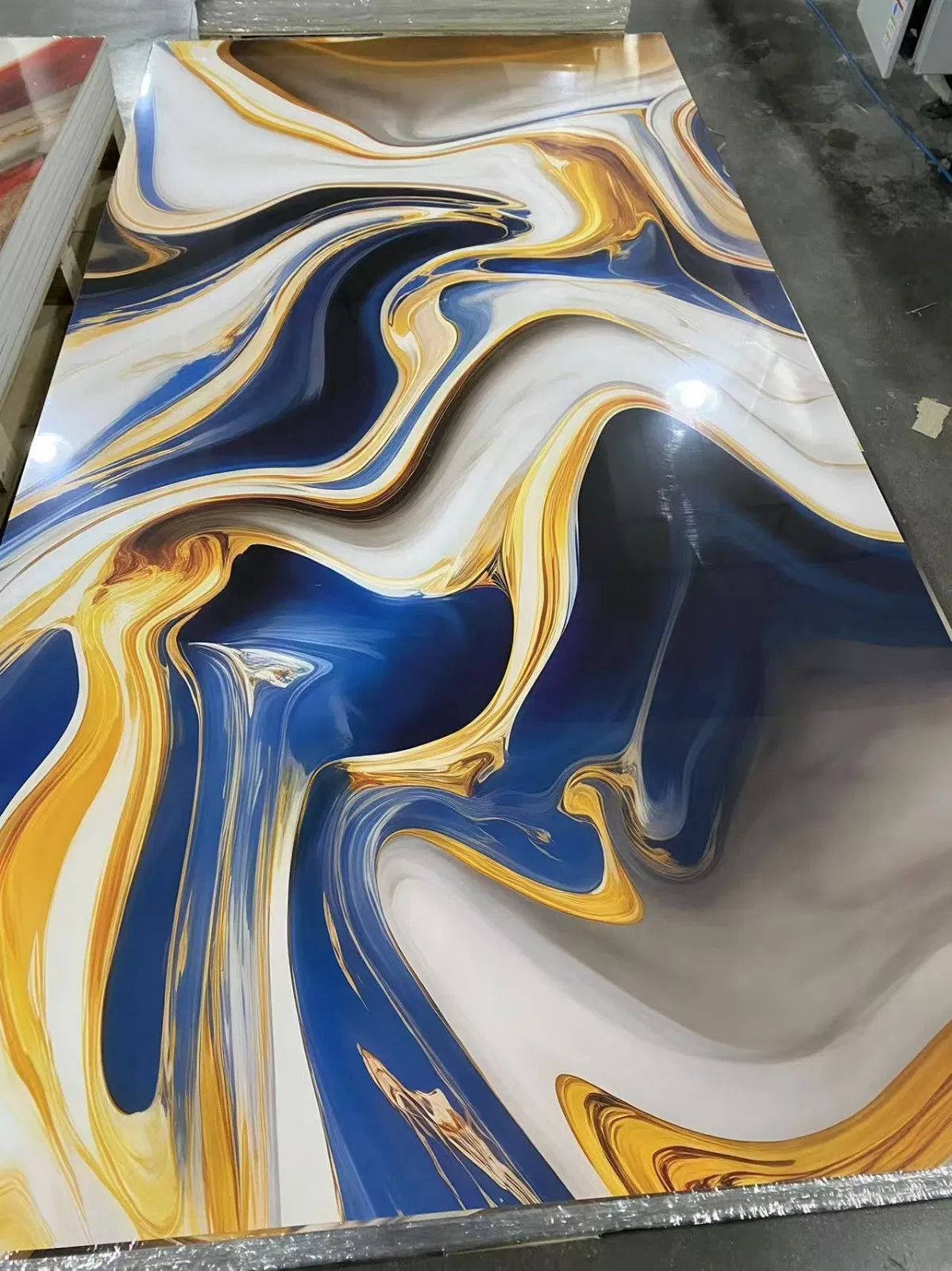 New Design 3D Printing Wall Panel PVC Panel Marble UV Board
