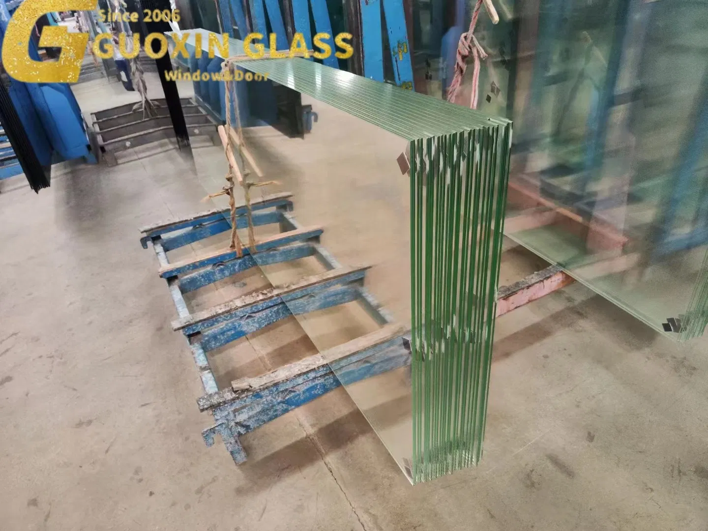 High-Quality Guoxin Laminated Gloat Glass, 8mm for Building Insulation