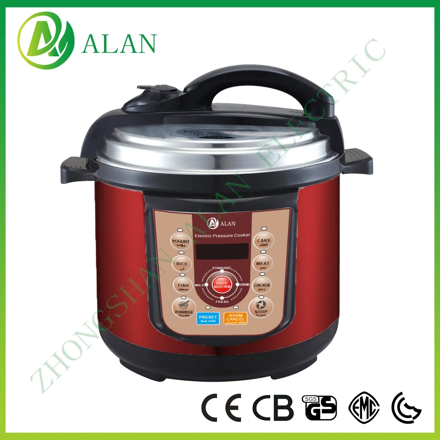 Wholesale Kitchen Smart Appliances 8-in-1 Multicooker Big Aluminium Pot Smart Electric Pressure Cooker