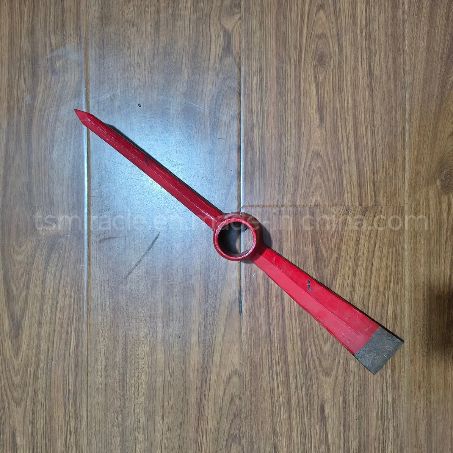 Red Railway Steel Material Pickaxe for Agriculture