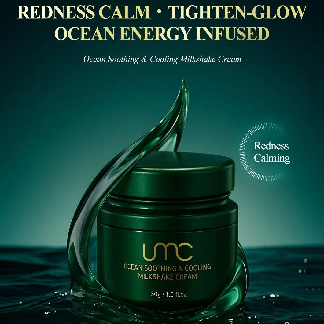OEM ODM Soothing Cooling Ocean Milkshake Face Cream for Skin Care