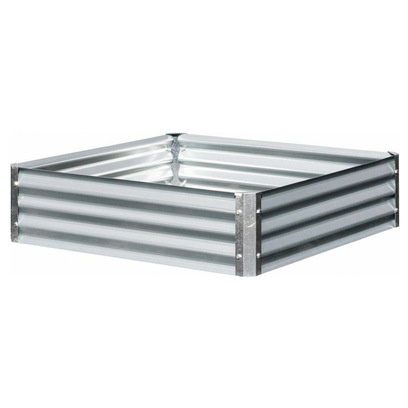WMPB067 Galvanised Steel Raised Garden Bed Garden Box Raised Vegetable Garden Bed