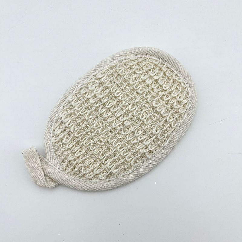 Eco-Friendly Oval Exfoliating Loofah Back Bath Body Face Cleaning Scrubber