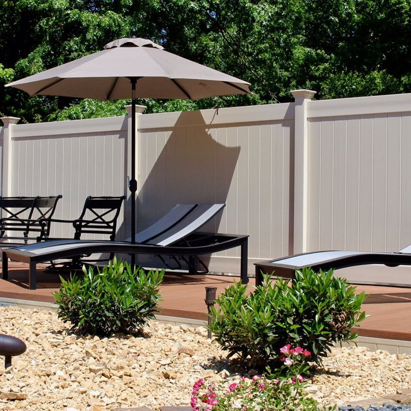 American Style 6X8FT Garden Privacy Fence for Garden House