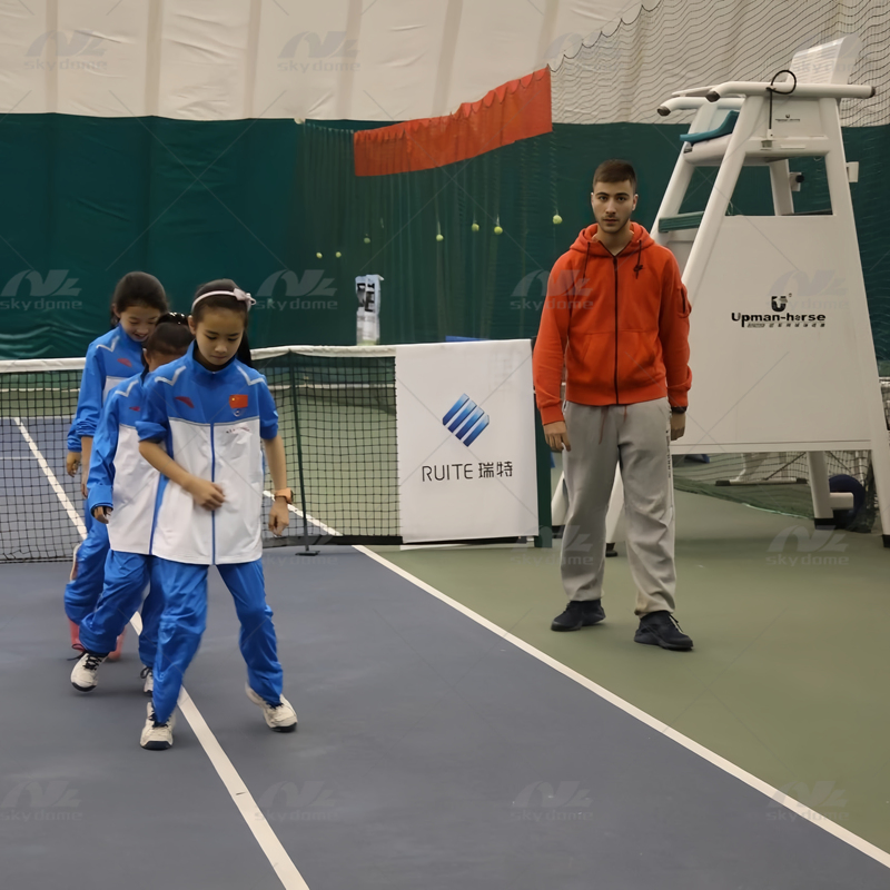 Large Size PVDF Air Dome for Tennis Courts with High Quality