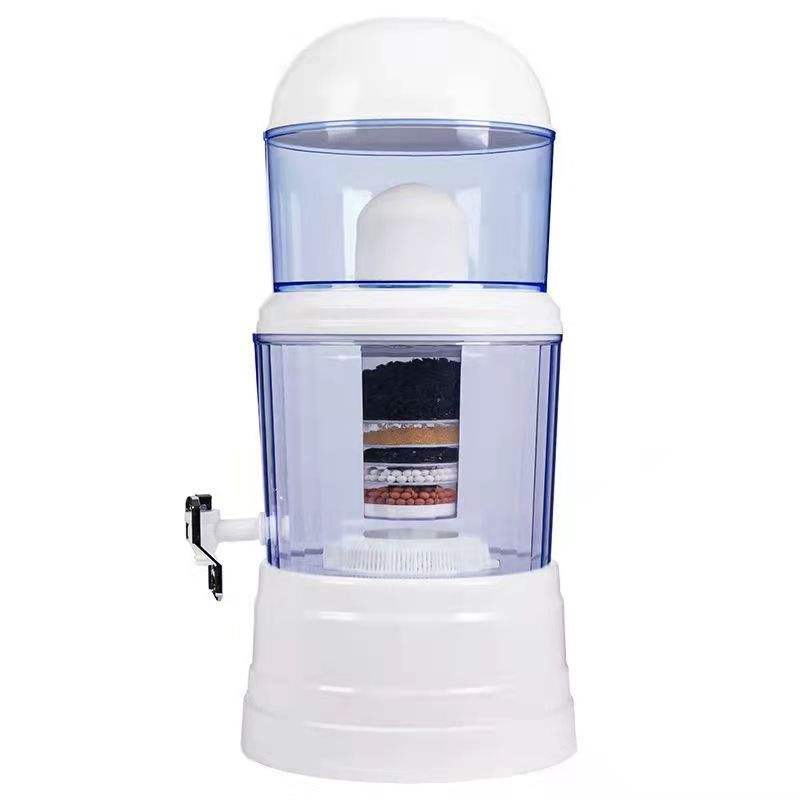 Alkaline and Hydorgen Ceramic Filter Mineral Water Pot Gravity Water Filter Best Home Water Filter with 16L Pot