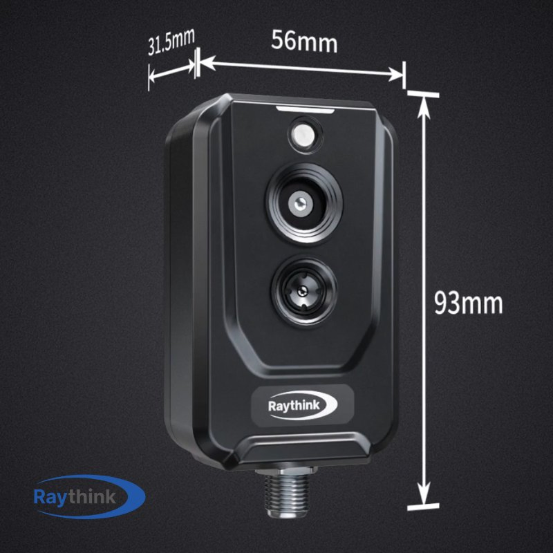 Compact Thermal Camera for Lithium Battery Storage Monitoring with Poe Power Supply and Intelligent Fire Detection with Alarm Trigger
