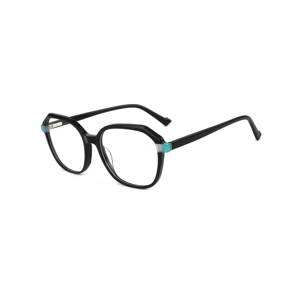 Gd Retro Beautiful Eyewear for Male and Female Lamination Acetate Optical Frame
