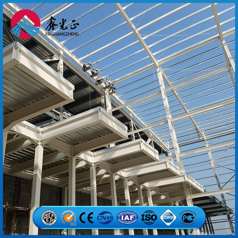 Engineering Grade Load Control Steel Storage Building Prefab/Prefabricated Metal Construction Steel Structure Storage Warehouse