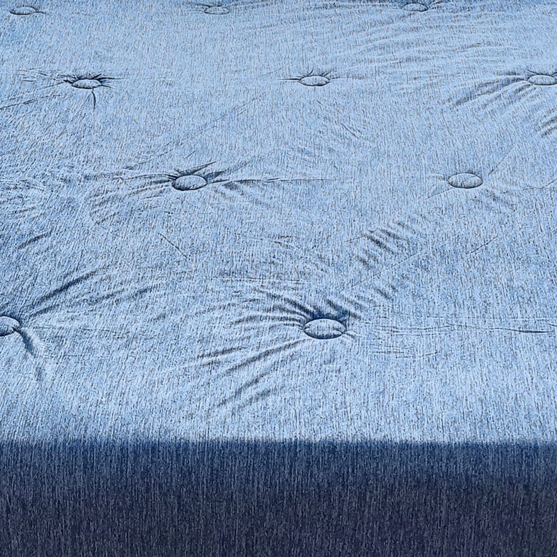 Sky Blue Cooling Air-Conditioner Blanket Made of Ice Silk