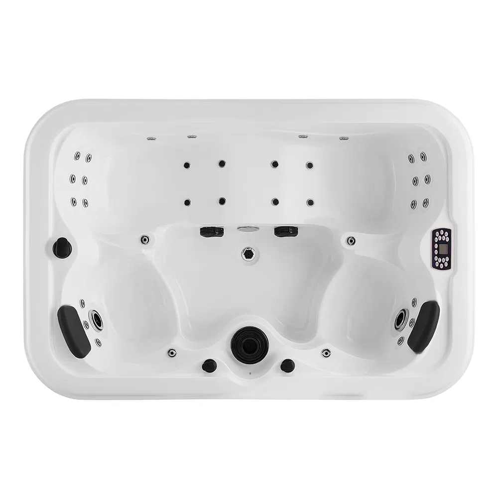 SPA-ванна Freestanding с 2 лежаками, гидромассажем и LED