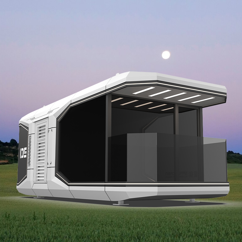 Luxury Prefabricated Movible Tiny Smart Space Capsule House Prefab Suitable for Outdoor