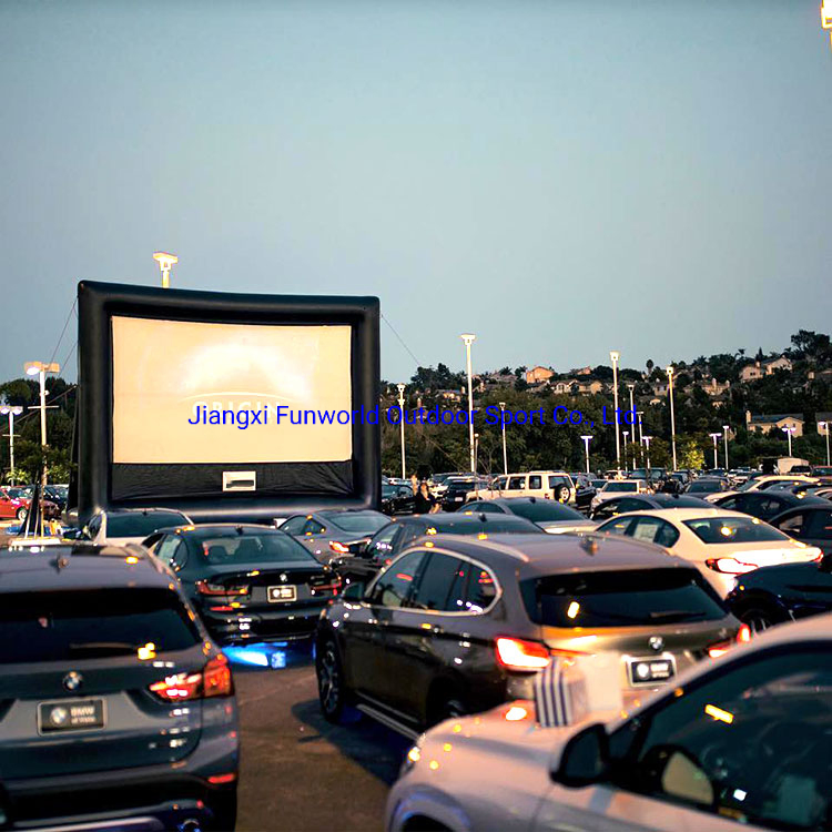 Inflatable Custom Cinema Screen Sealed Air Inflatable Movie Screen for Sale