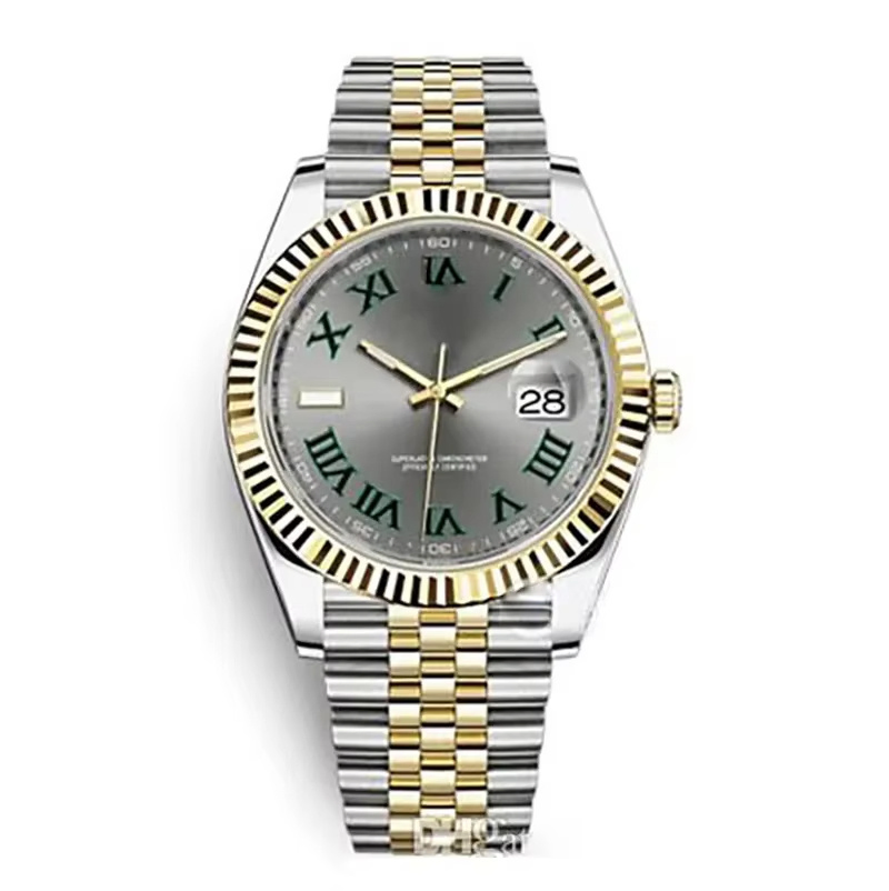 Wholesale Moissanite Mechanical Luxury Gift Watches 1: 1 Replica AAA Swiss Automatic Clock Glass Mirror Steel Strip Men's Business Wrist Watch