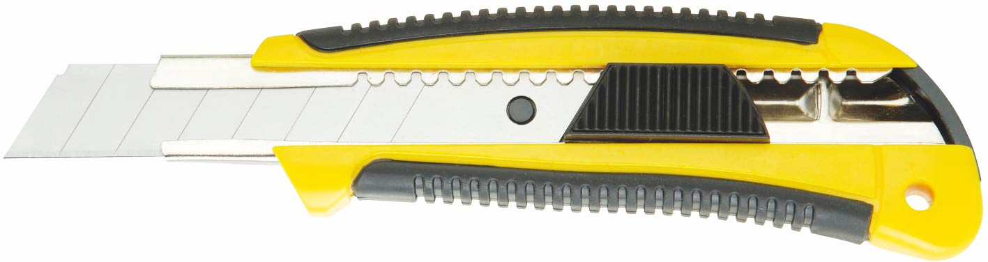 Utility Knife, 18mm X100 Cutter, 5 Spare Blade