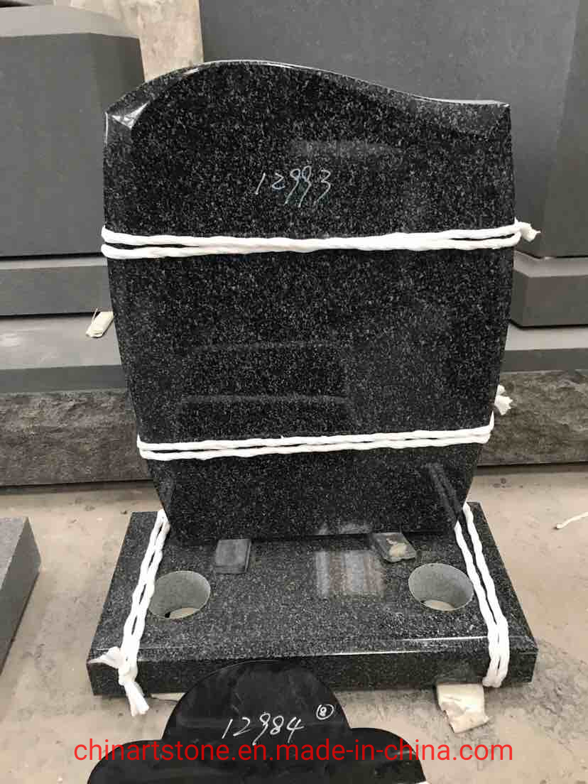 Marble and Granite Simple Tombstone for USA and Europe Market
