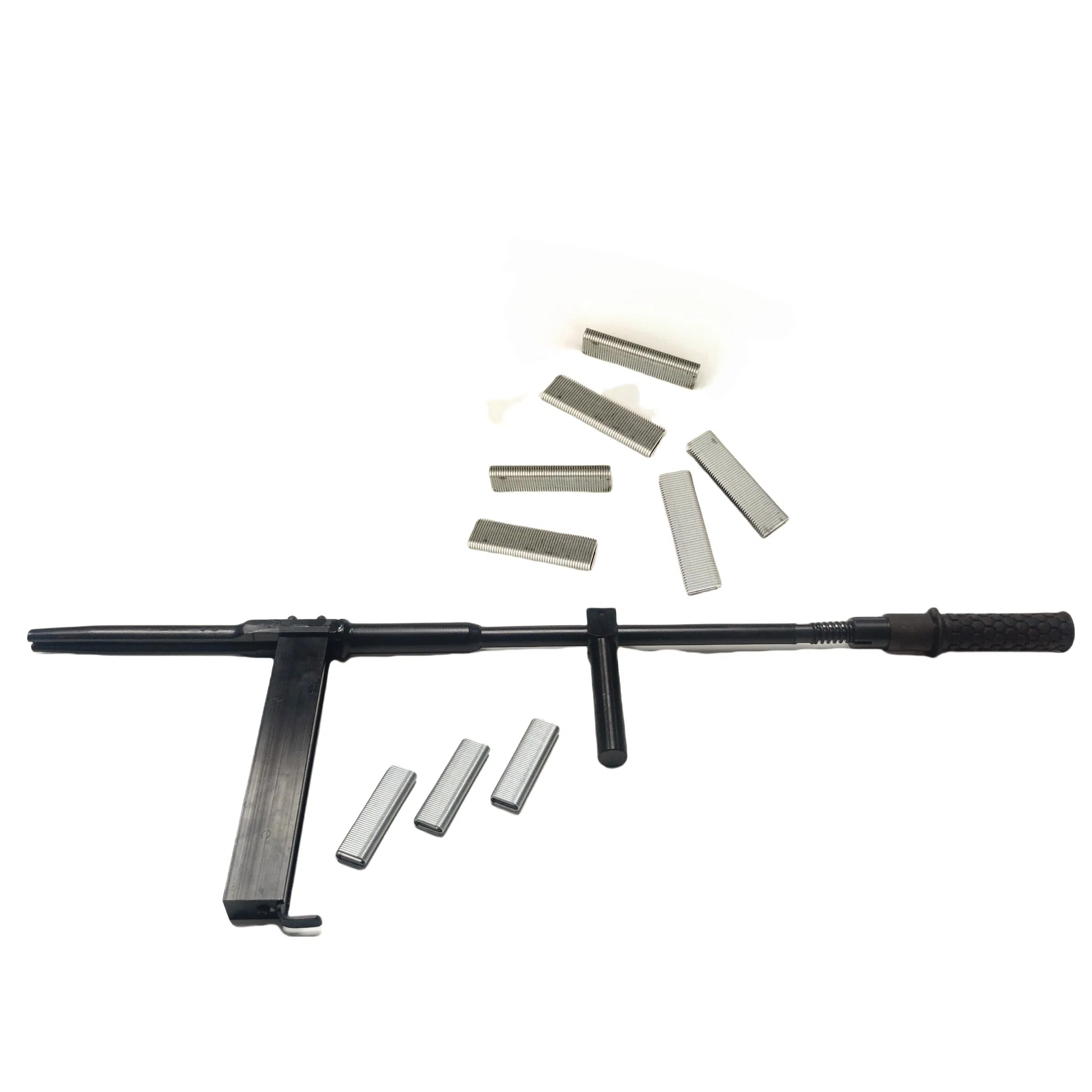 High-Strength Engineering Manual Operation Post Tension Tool Nail Stapler Gun Steel Rebar Fixing