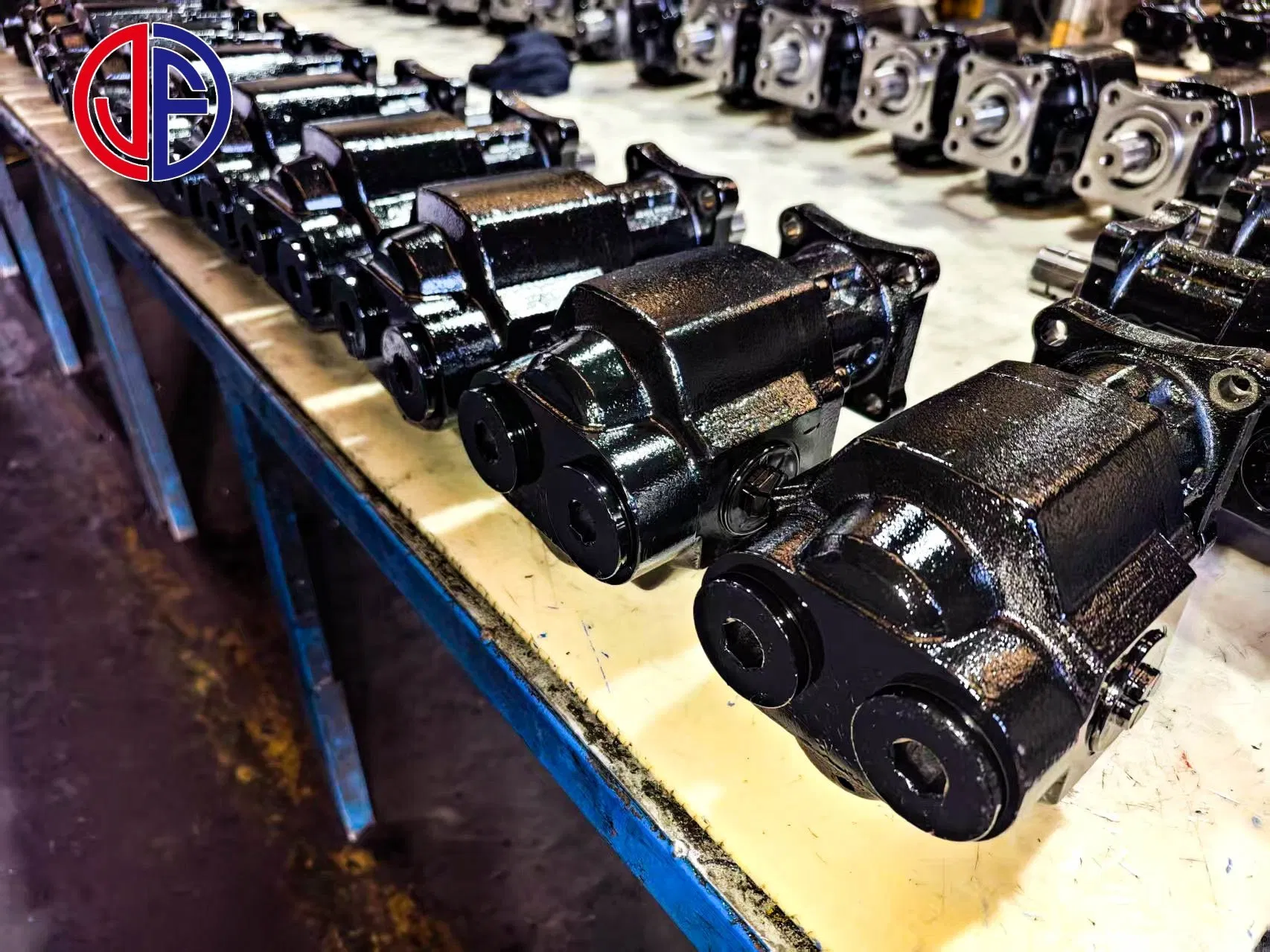 Гидравлический шестеренный насос Junfu PK с поршневым отводом