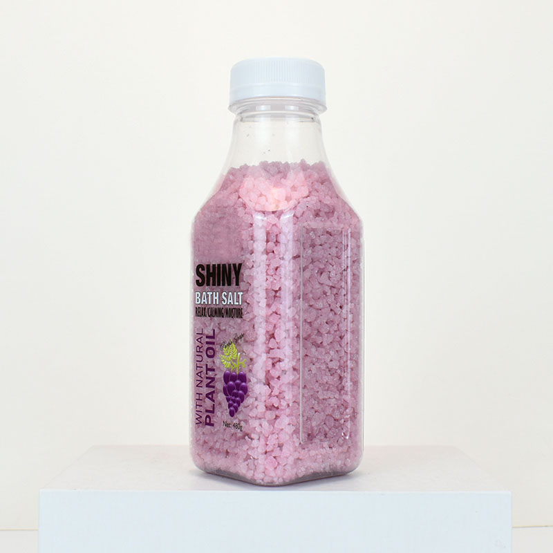 Natural No Irritation Relax Grape Bath Herbal Sea Salt
