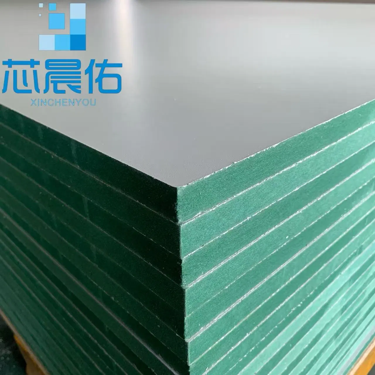 17mm Silver Grey Matt Melamine Moisture Resistant MDF Board