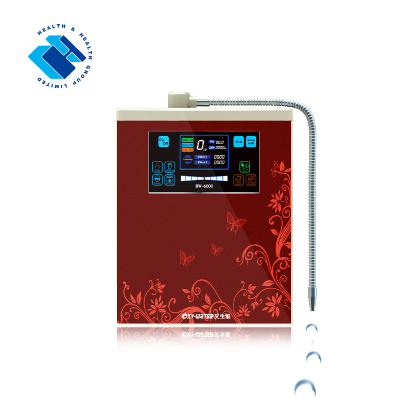 Multifunctional 7-Plates Water Ionizer OEM (CE Certified) Bw-6000