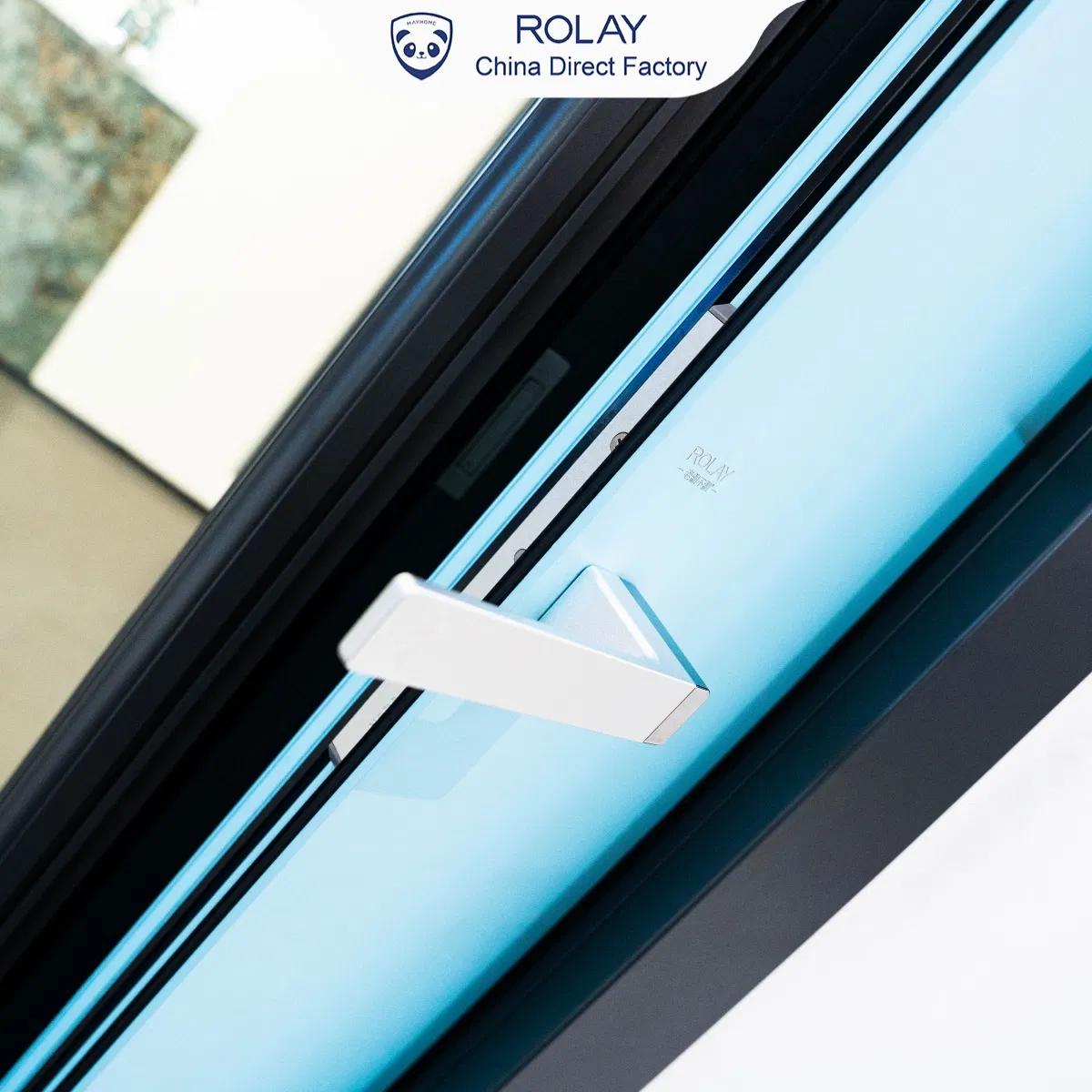 Rolay Casement Window Glass Window Aluminium Profile Tight Tolerance Low-E Glass Micro Ventilation Inward Casement Swing Aluminium Tilt and Turn Window