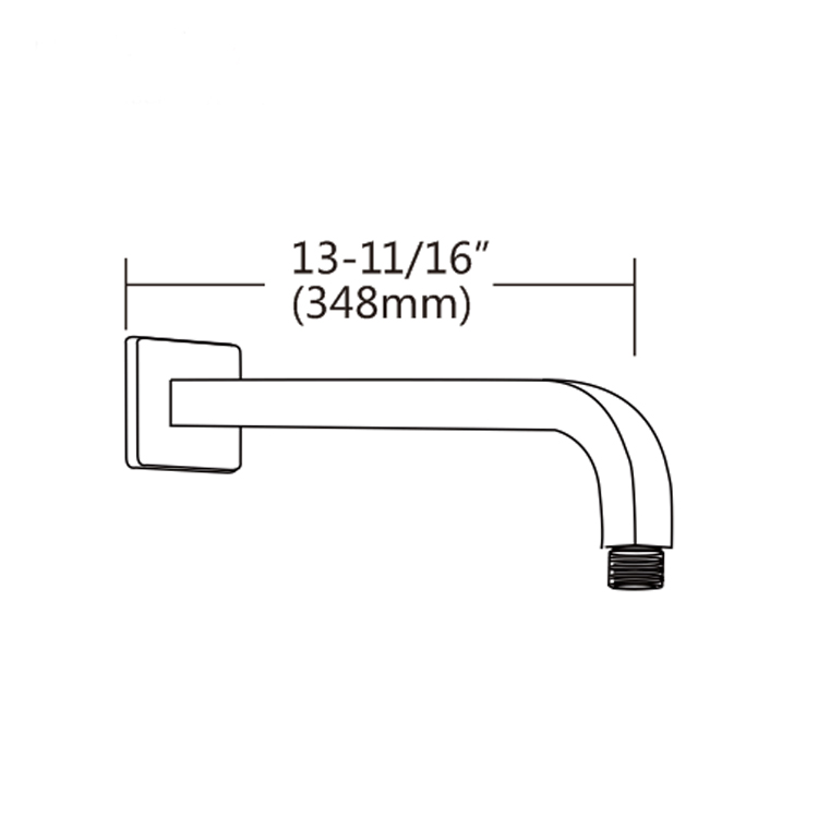 Bathroom Accessories Stainless Steel Shower Arm for Shower Panel