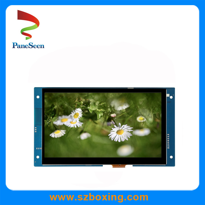 7inch LCD Touchscreen with 1024*600 Resolution, for Industrial Machine