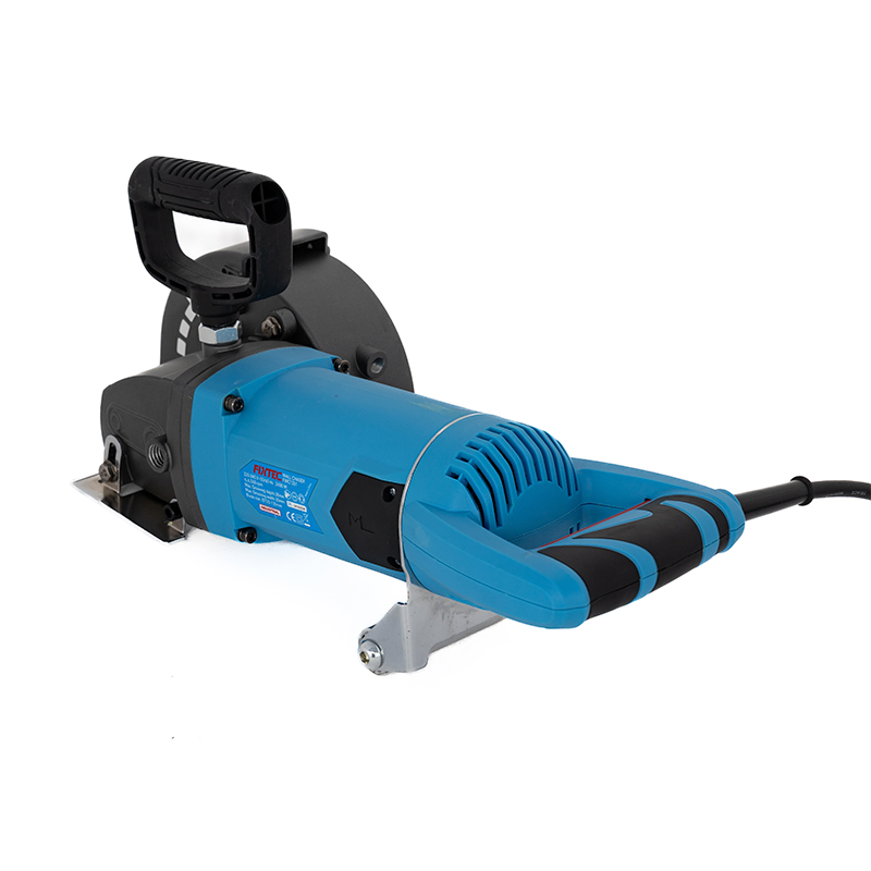 Fixtec Industrial Grade 2400W Brick Granite Marble Cutting Machine Handheld Wall Chaser