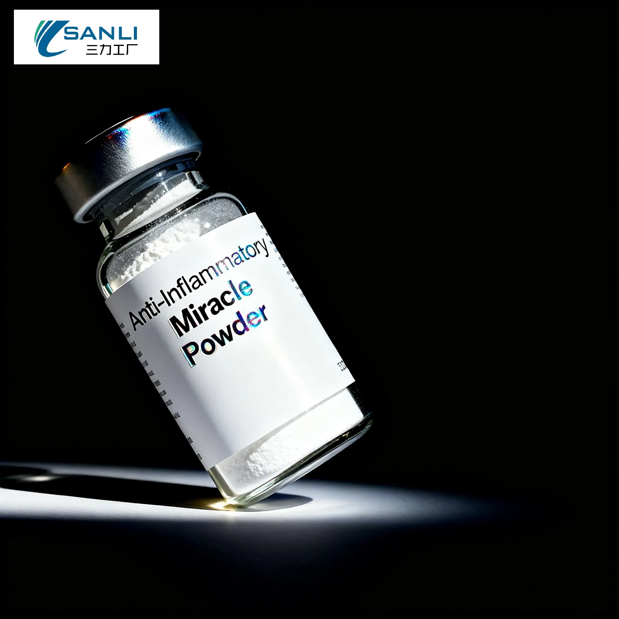 Skin Calming and Redness Reduction Poria Cocos Dominant Herbal Powder for Rosacea and Couperose Skin