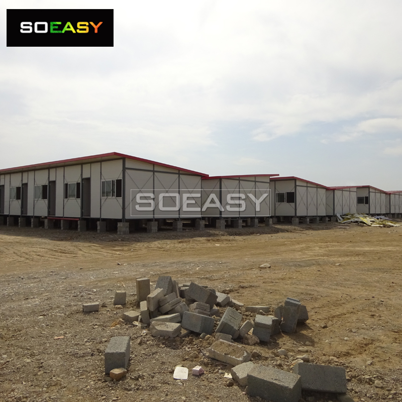 Temporary Site Fast Install Modular Prefabricated Labour House Office Mining Camp Accommodation