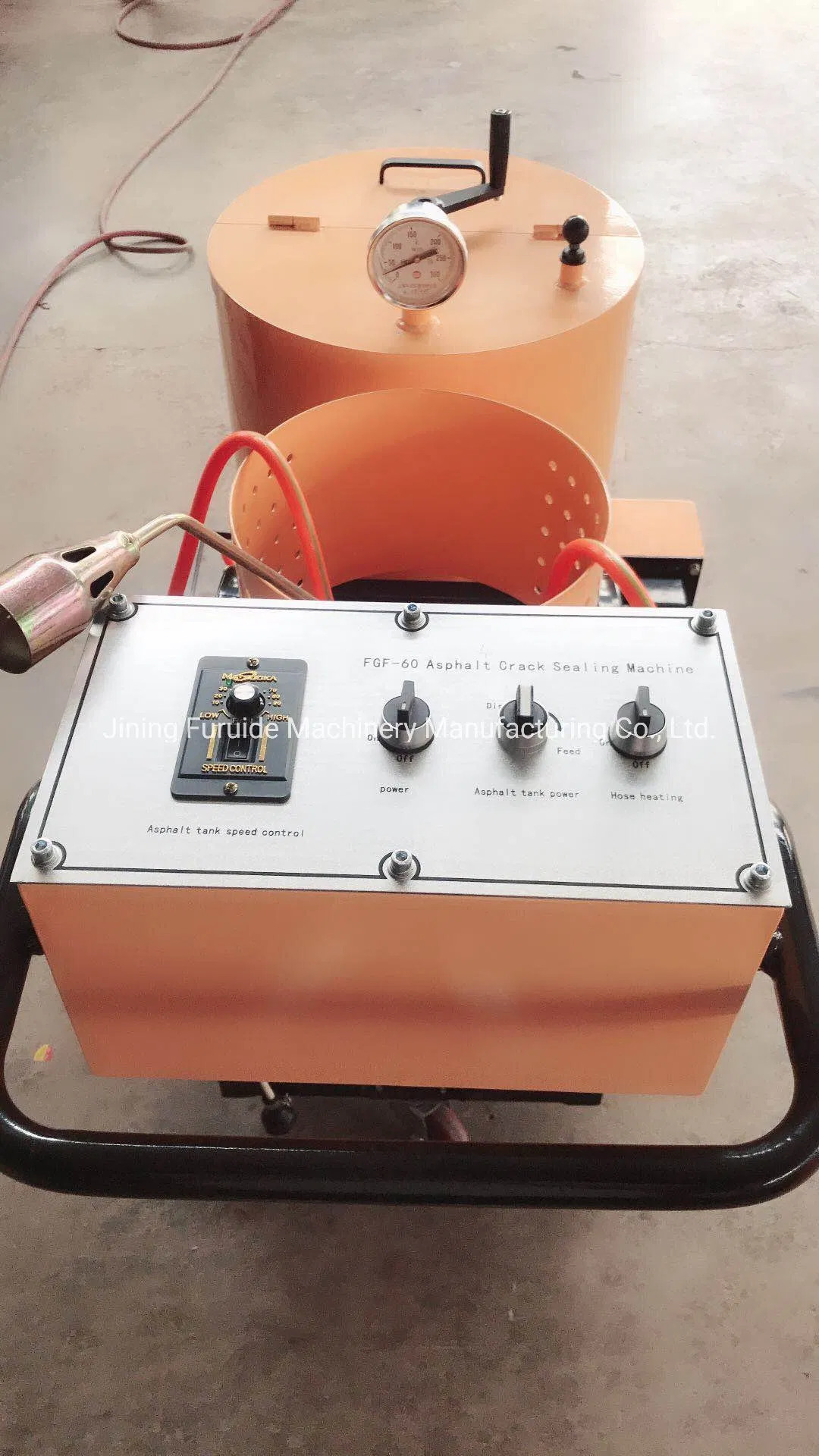 60L Mini Asphalt Road Crack Joint Sealing Machine for Sale (FGF-60)
