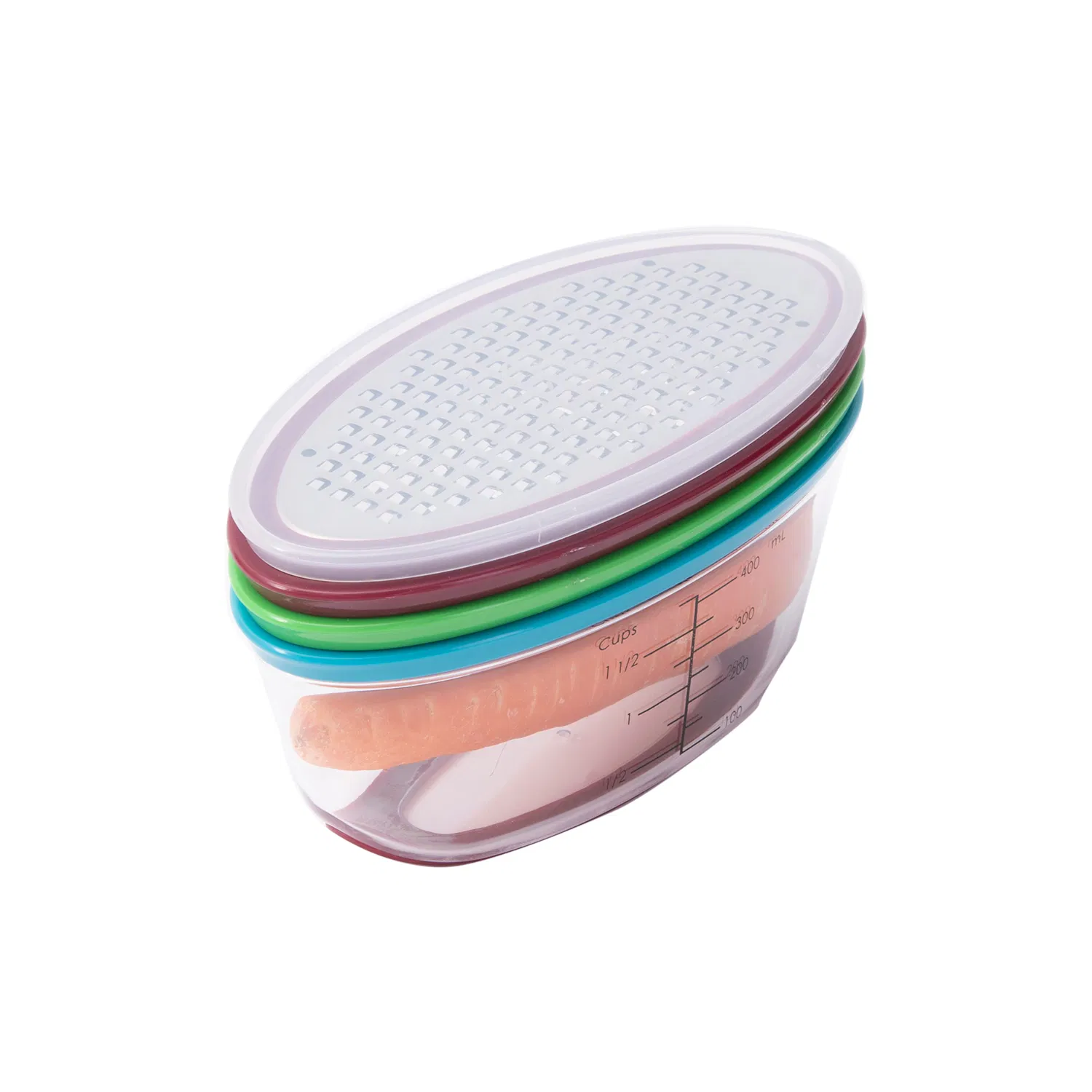 Тёрка 3 в 1 для сыра и овощей с контейнером