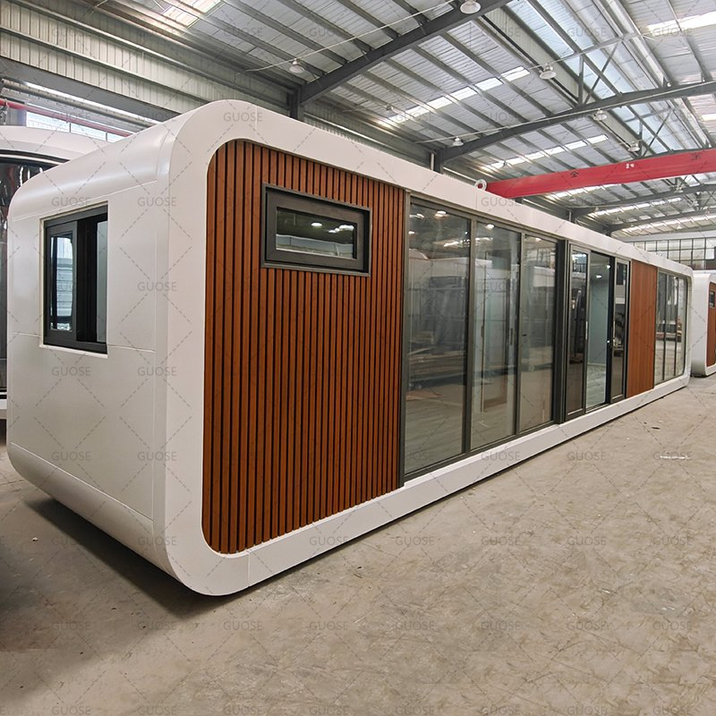 Prefabricated Apple Barn Cabin Container House Trade Sleeping Pods for Space Capsule House Hotel Room Cabin