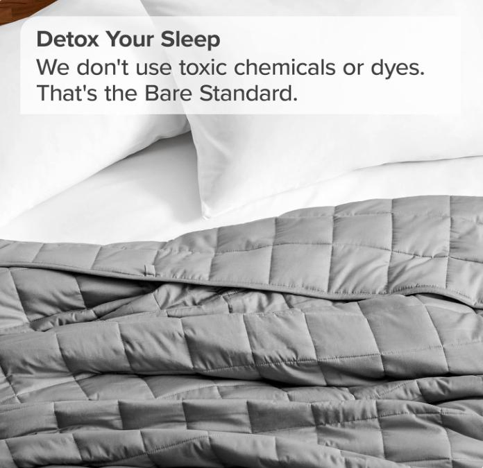 High Quality Home Textile Heavy Blanket Glass Beads Autism Anxiety Sensory Heavy Blanket 100% Cooling Bamboo Adults Weighted Blanket