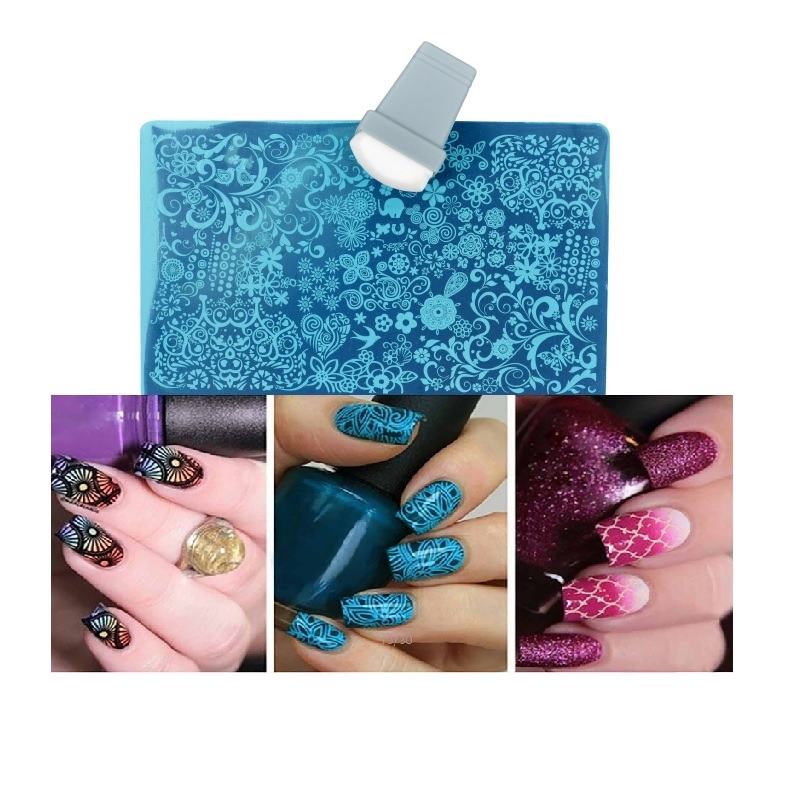 Factory Price Stainless Steel Nail Art Stainless Steel Printing Plate Custom