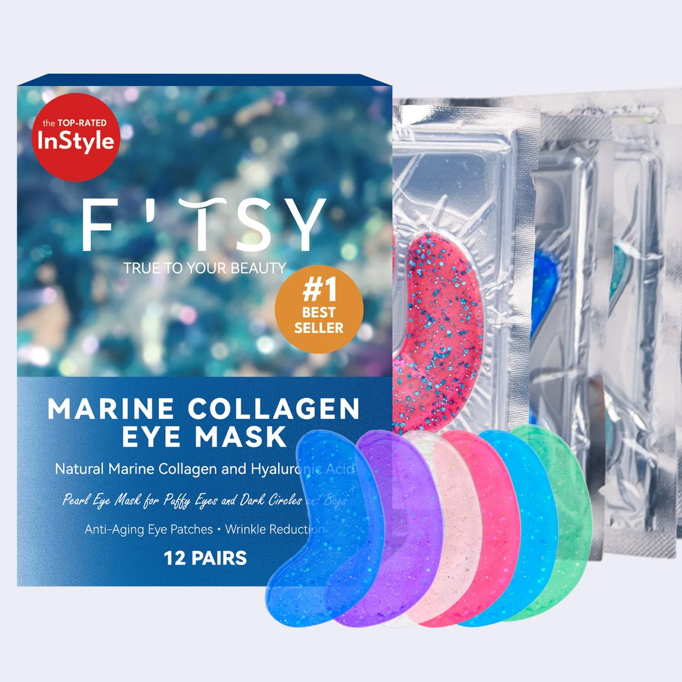 Moisturizing Hydrating Eye Patches Masks for Dark Circles