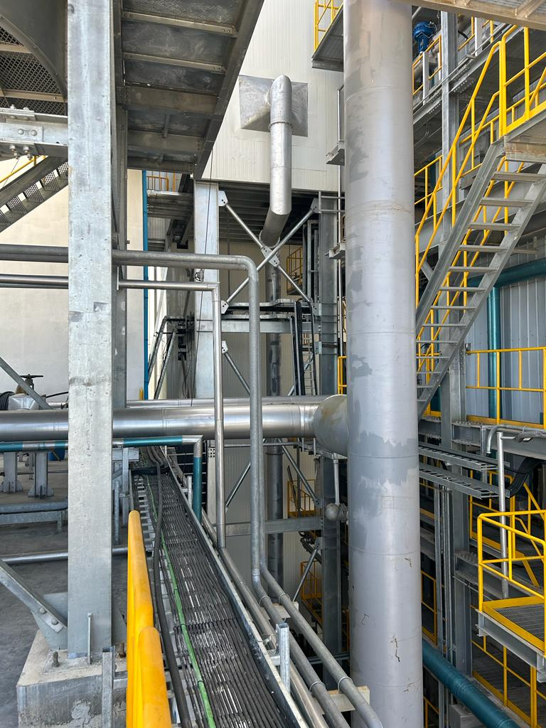 Aerial Alloy Structure Corridor/Large Span Light Steel Roof/Capabilities and Design Adaptability