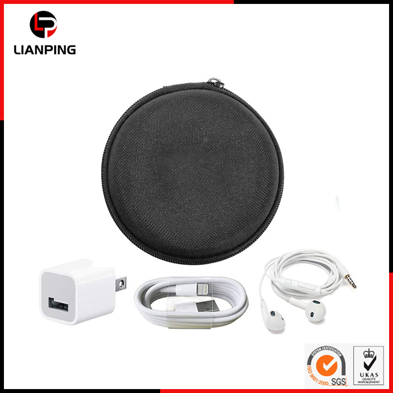 Ударопрочный чехол для наушников EVA с молнией