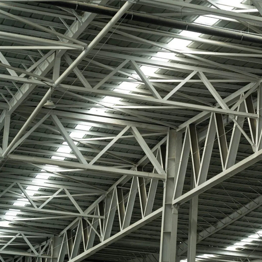 Prefabricated Metal High-Quality Membrane Customized Truss Display Building Welded Steel Structure