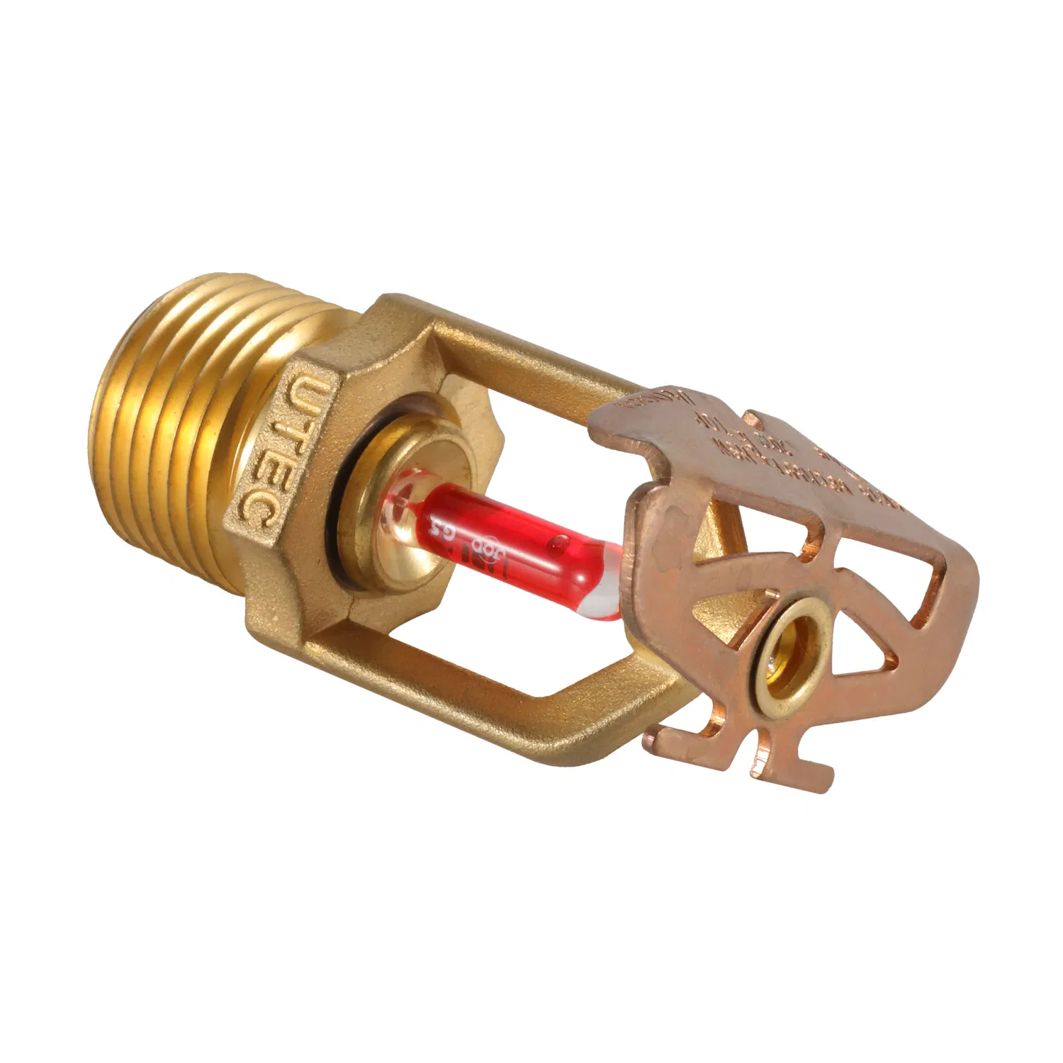 Ut0001-UL&FM Listed Job Glass Bulb Sidewall Sprinkler -Brass Finish