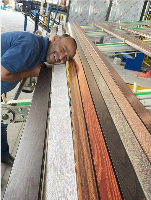 Sublimation Wood Grain Paper/Film for Aluminum Profile